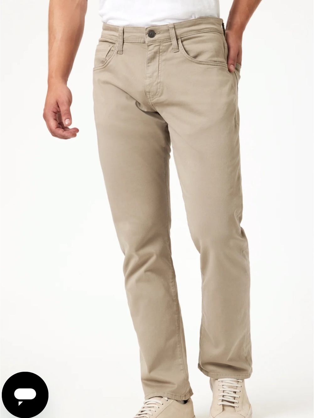 MAVI MATT RELAXED STRAIGHT LEG PANTS